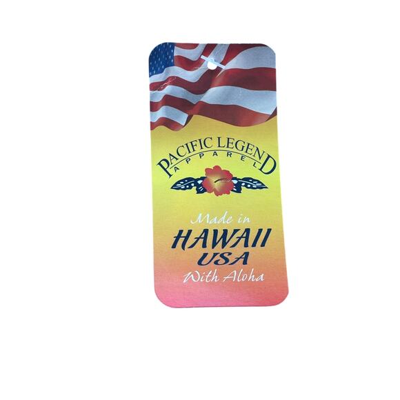 VINTAGE HAWAIIAN SHIRT PACIFIC LEGEND COTTON ALOHA SHIRT - Picture 6 of 9